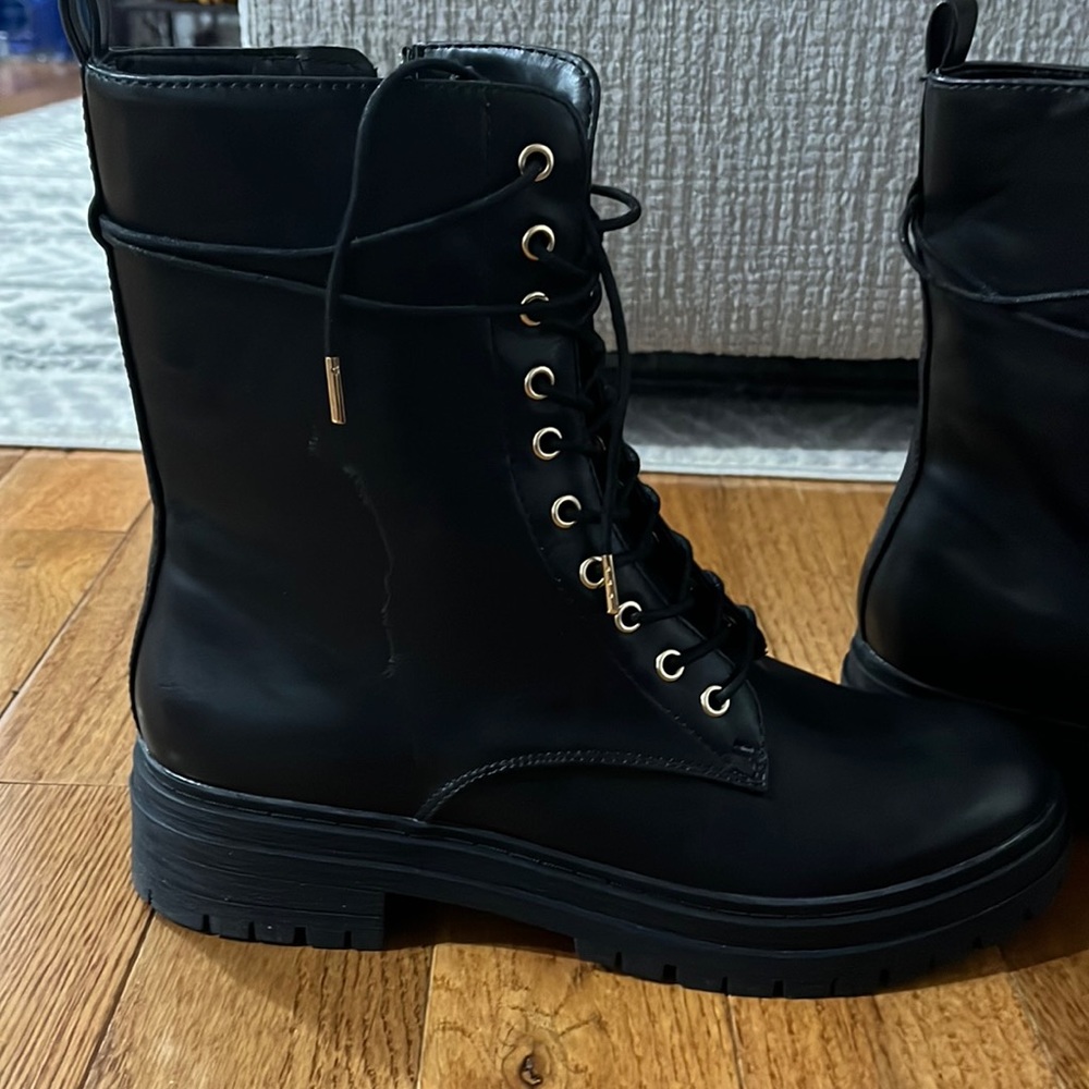 Black boots
